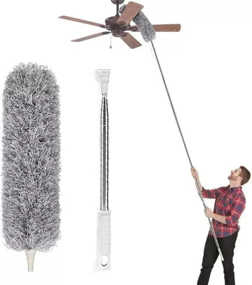 Microfiber Duster with 100-inch Extension Pole